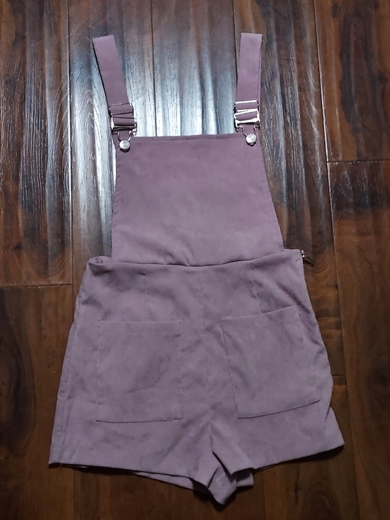 Zella Pants - Dusty Rose Corduroy Overalls